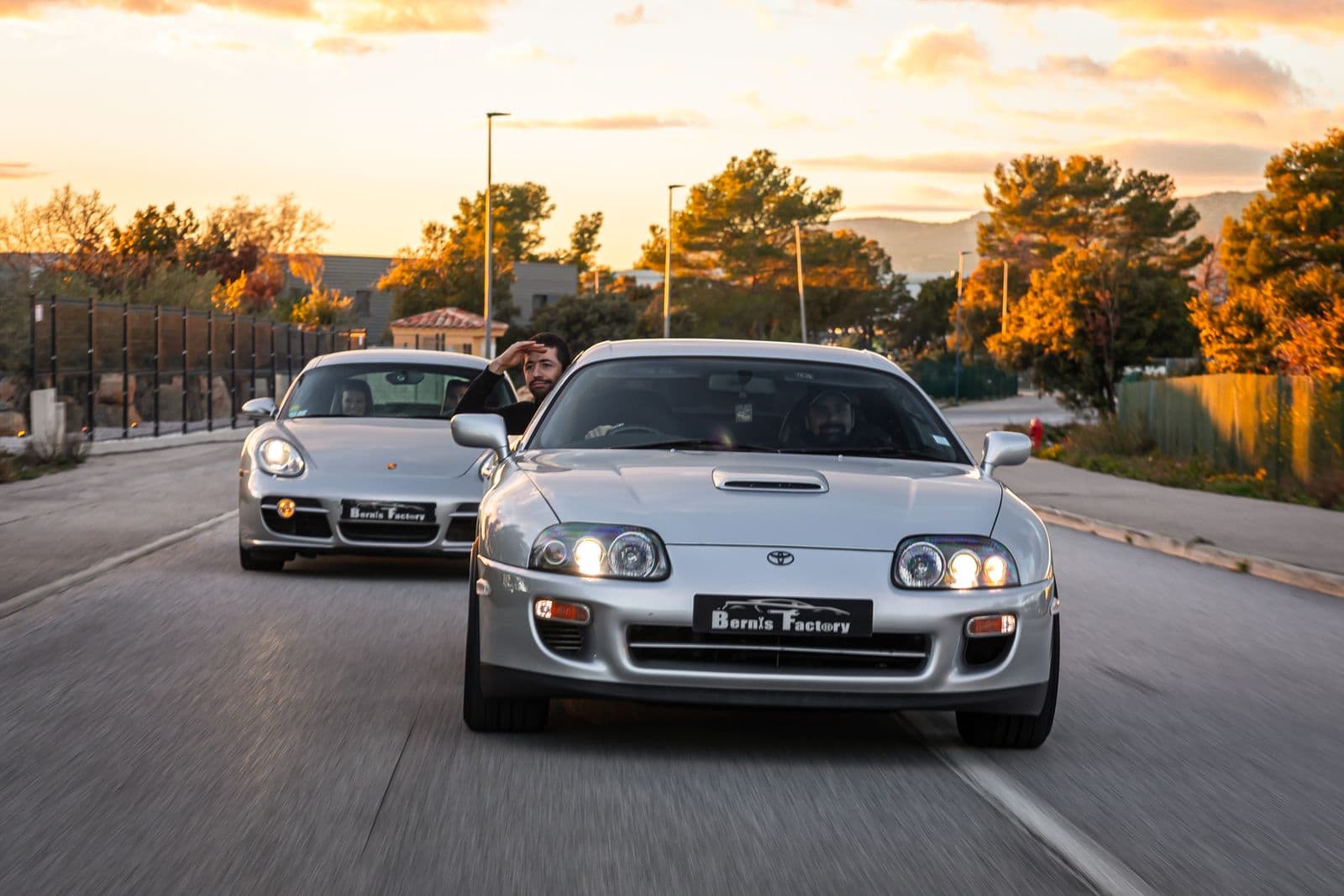 Toyota Supra MK4 + Porsche Cayman S — photo 3